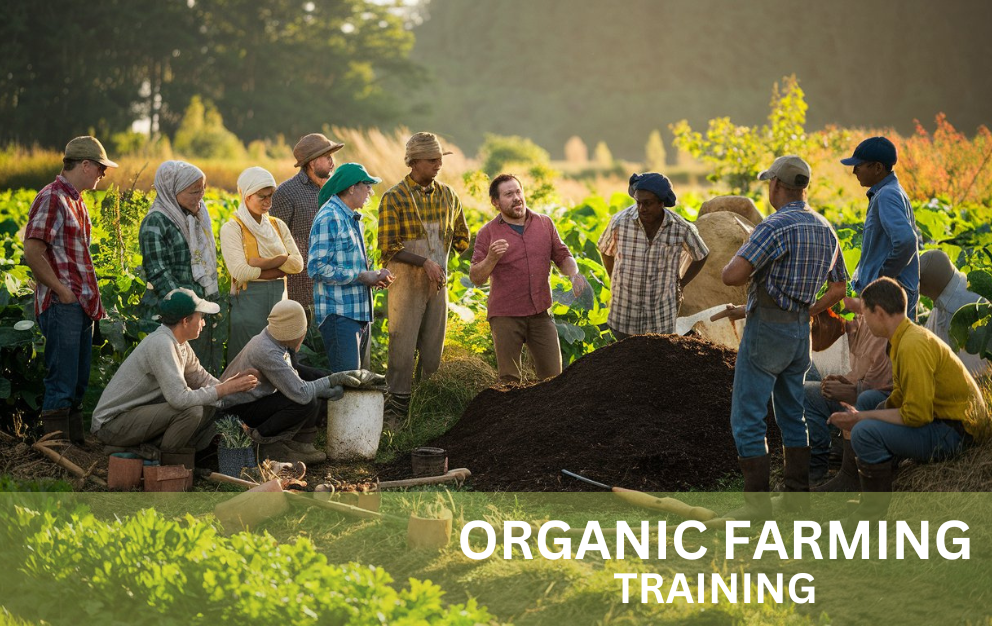 Organic farming Training by Kisaan Mitra