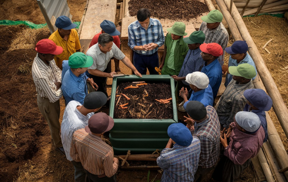 Vermicompost Training By Kisaan Mitra